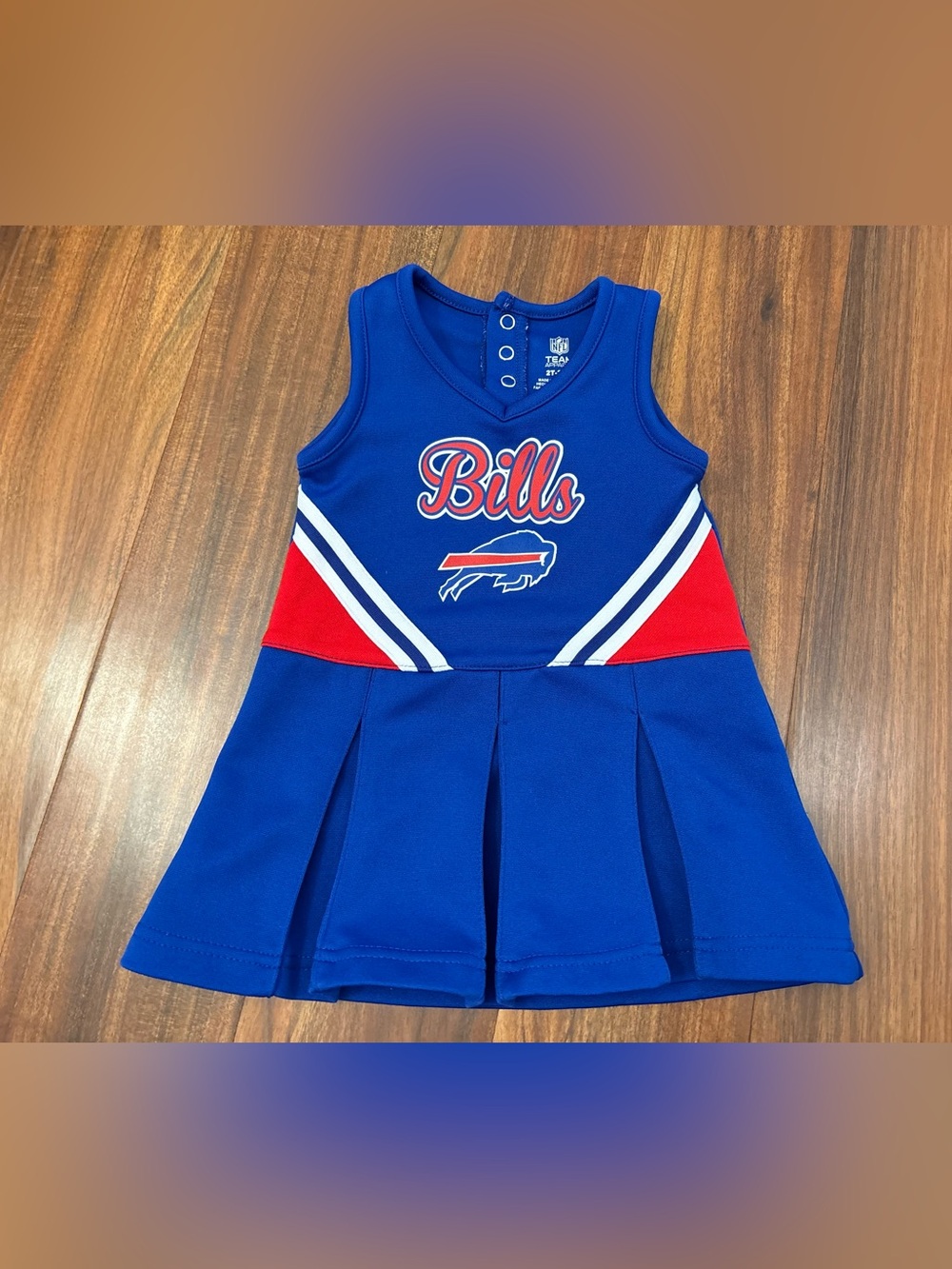 NFL Team Apparel Buffalo Bills Blue Cheer Dress